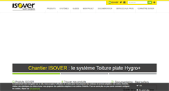 Desktop Screenshot of isover.fr