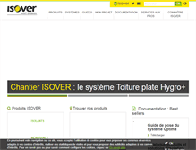 Tablet Screenshot of isover.fr