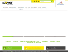 Tablet Screenshot of isover.sk