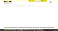 Desktop Screenshot of isover.cz