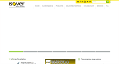 Desktop Screenshot of isover.com.ar