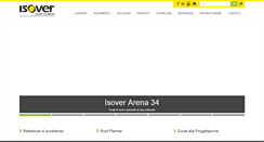 Desktop Screenshot of isover.it