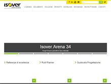 Tablet Screenshot of isover.it