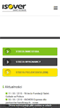 Mobile Screenshot of isover.pl