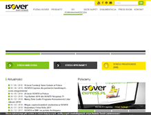 Tablet Screenshot of isover.pl
