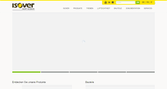 Desktop Screenshot of isover.ch