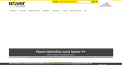 Desktop Screenshot of isover.hr