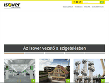 Tablet Screenshot of isover.hu