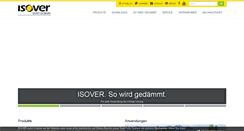 Desktop Screenshot of isover.at