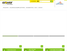 Tablet Screenshot of isover.dk